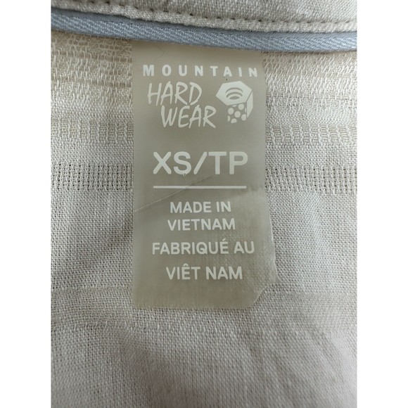 Mountain Hardwear Naive Solid Cotton Long Sleeve Button Down Shirt Xs - Picture 4 of 5